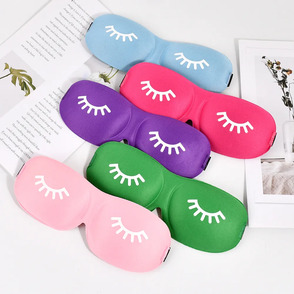 3D Contoured Eyelash Sleep Mask – 100% Blackout Eye Mask for Sleeping, Zero Pressure Blindfold with Deep Eye Cups for Side Sleepers, Travel & Lash Extensions
